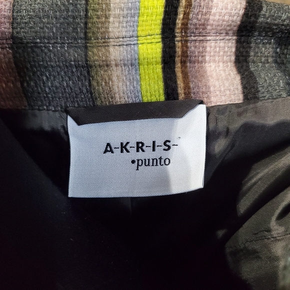 Akris Multicolor Striped Blazer - Picture 2 of 5